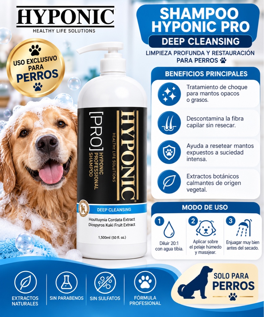 PRO limpieza profunda 1,5 litros