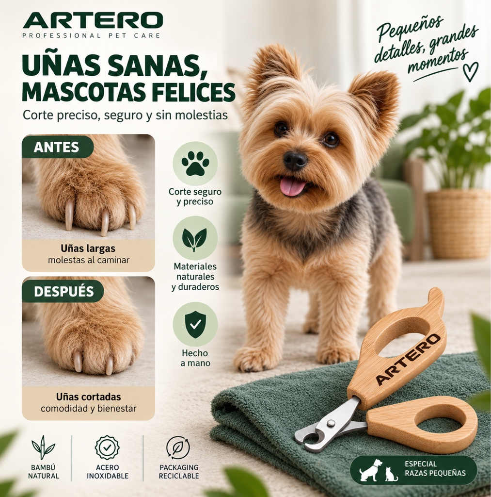 LADY /Corta uñas mini ARTERO
