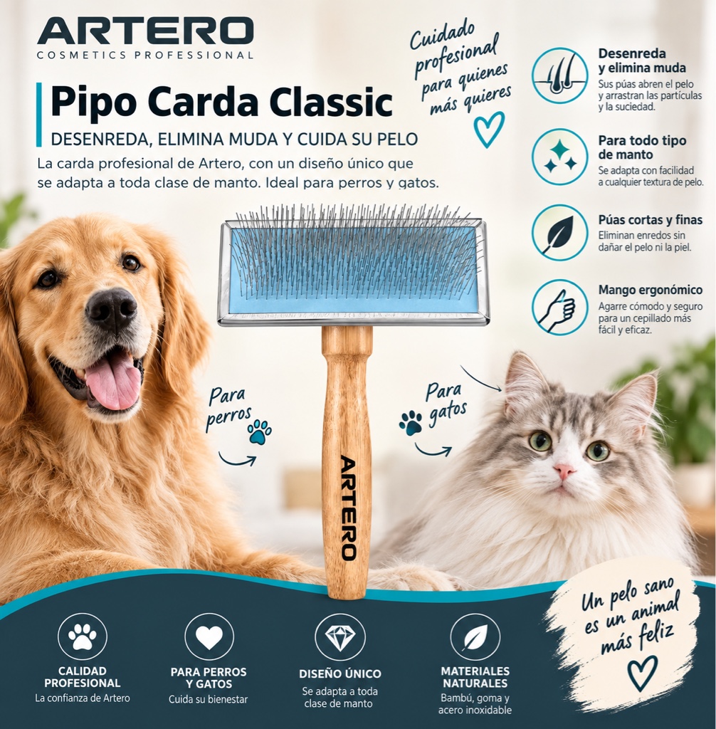 PIPO /Carda clasica ARTERO talla M