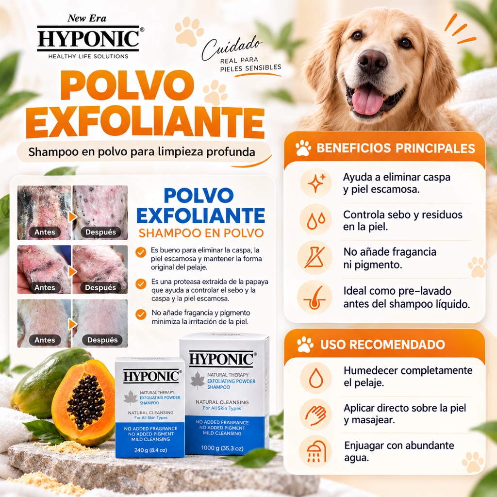 Polvo exfoliante caja de 12 unidades