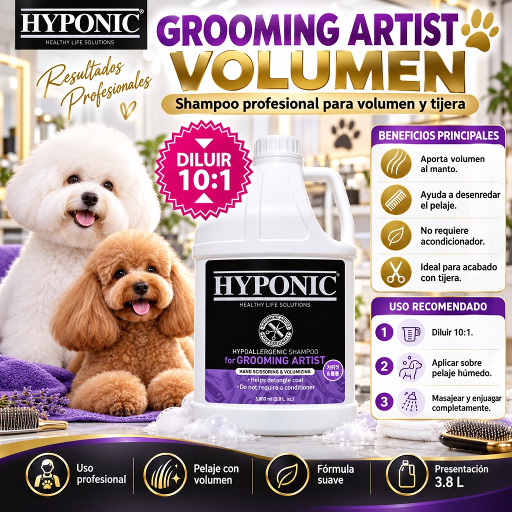 ARTIST VOLUMEN 3,8 litros