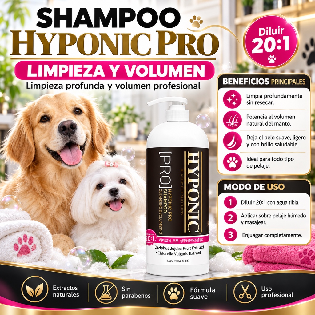 PRO limpieza y volumen 1,5 litros