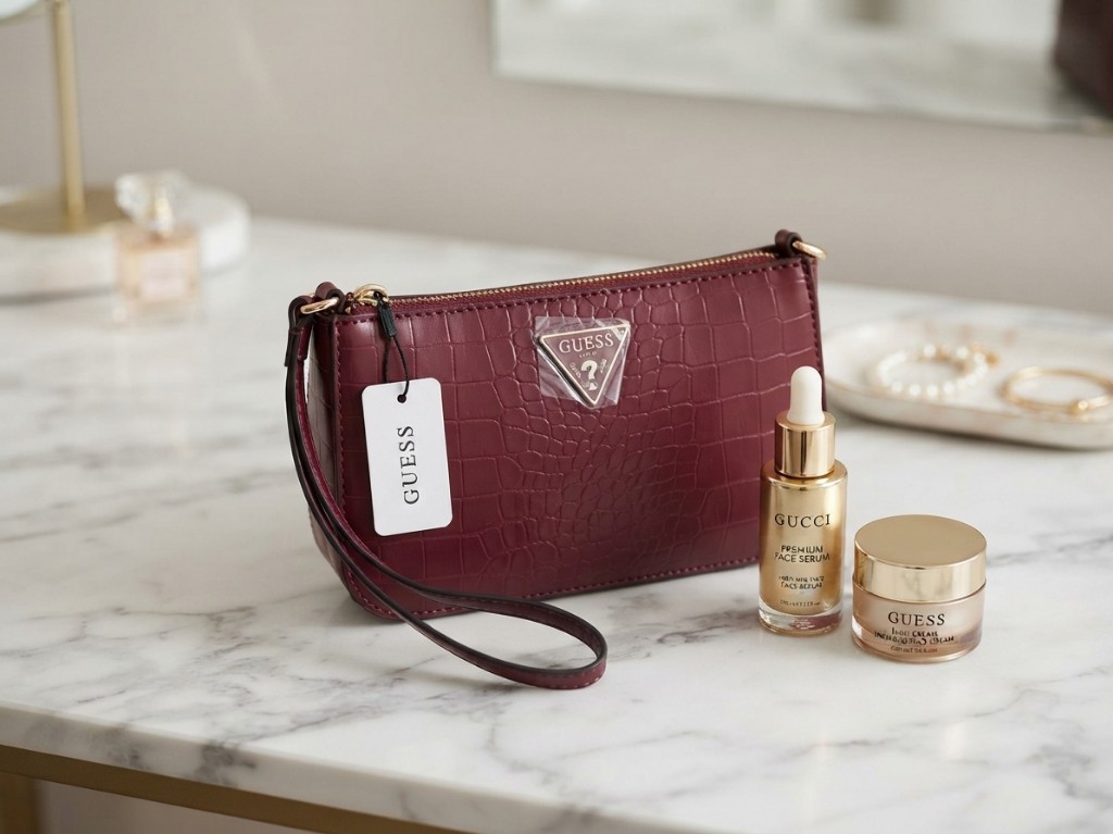 Guess bolso burdeos