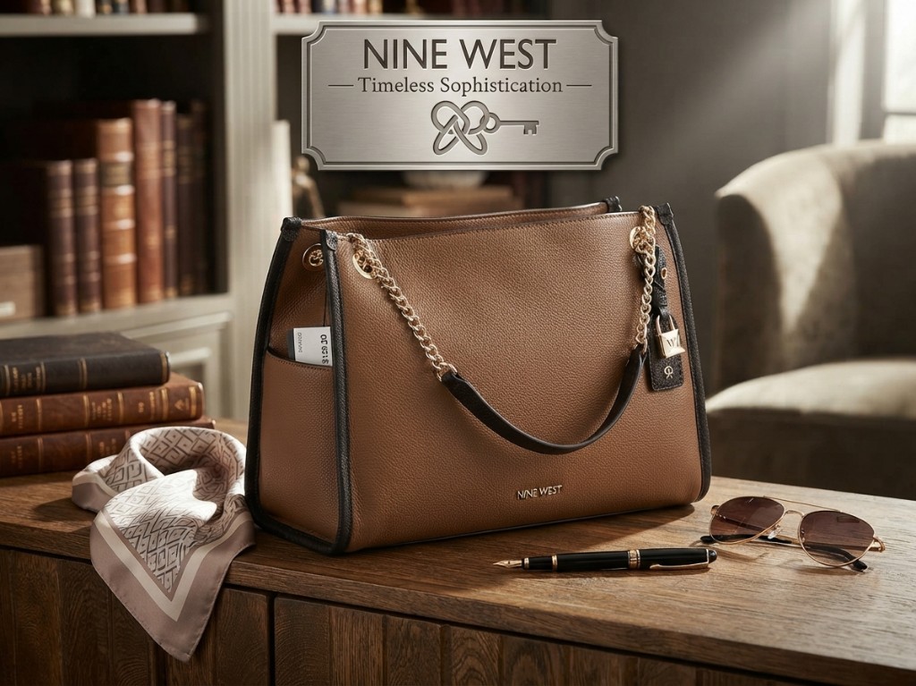 Nine West bolso marron