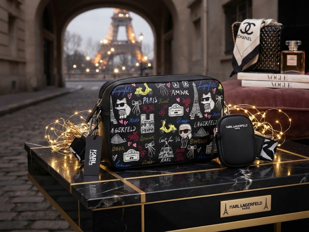 Karl Lagerfeld bolso negro