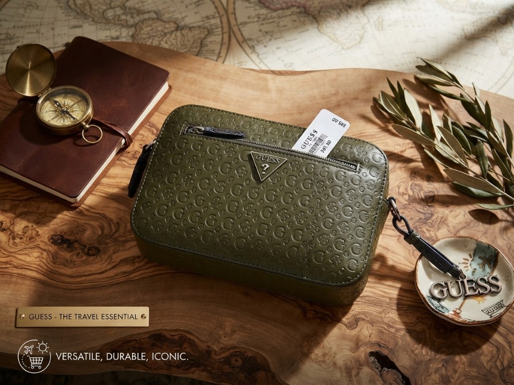 GUESS neceser verde