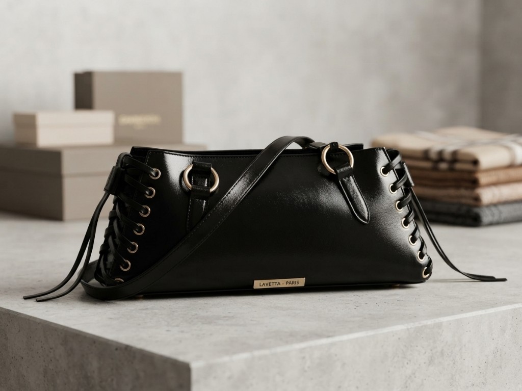 Lavetta Paris bolso negro