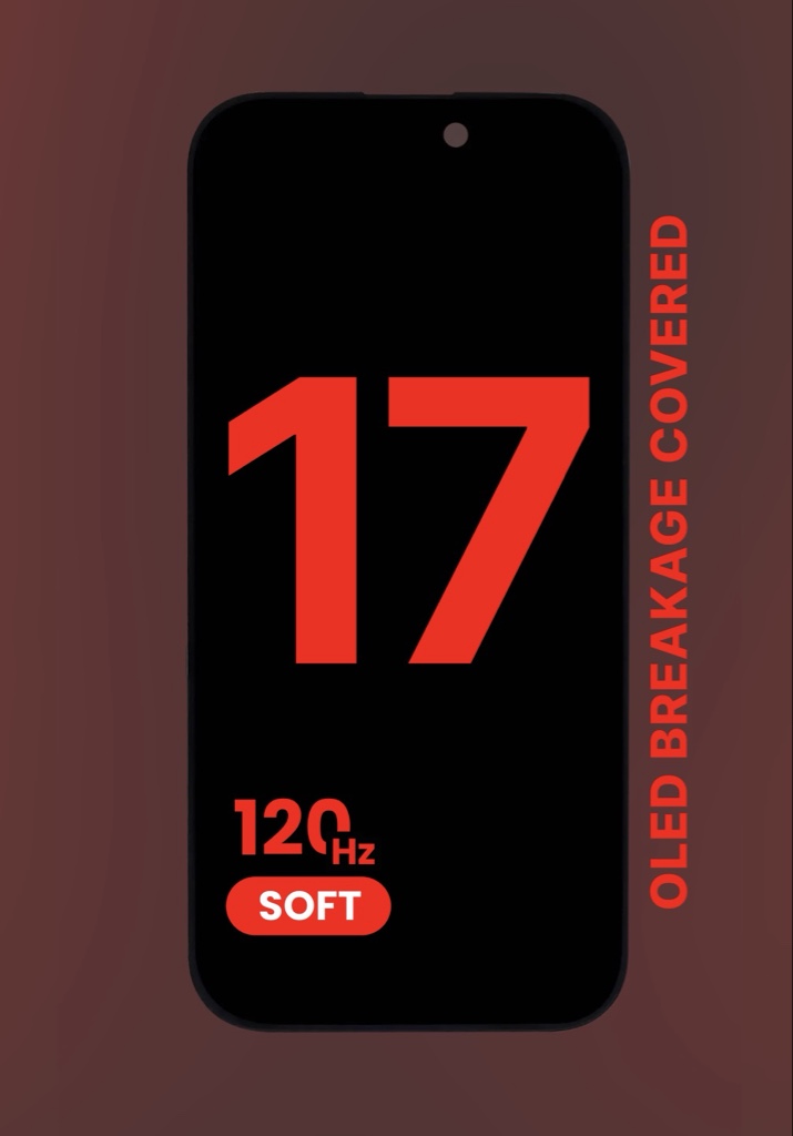 Pantalla iPhone 17 Normal Soft Oled X07 120 Hz
