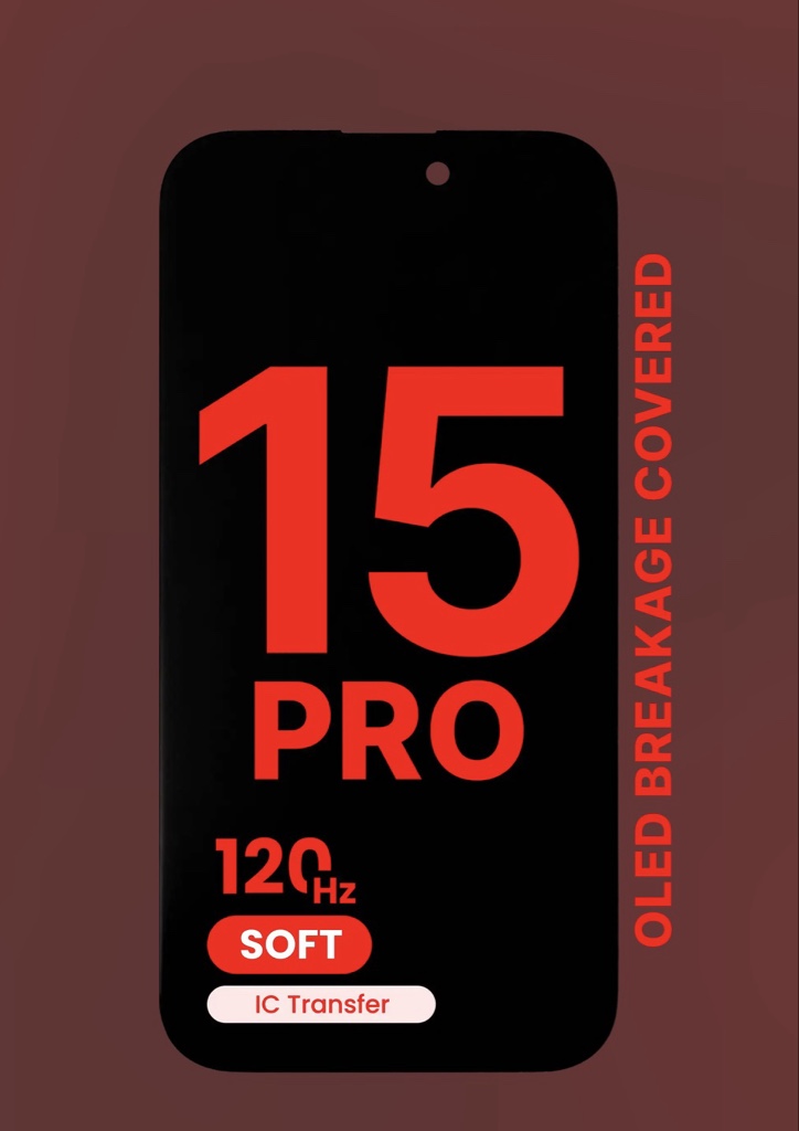 Pantalla IPhone 15 Pro Soft Oled X07 120 Hz