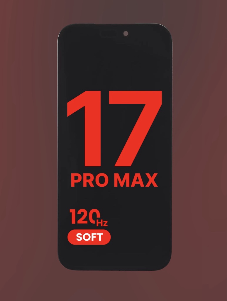 Pantalla iPhone 17 Pro Max Soft Oled 120 Hz X07