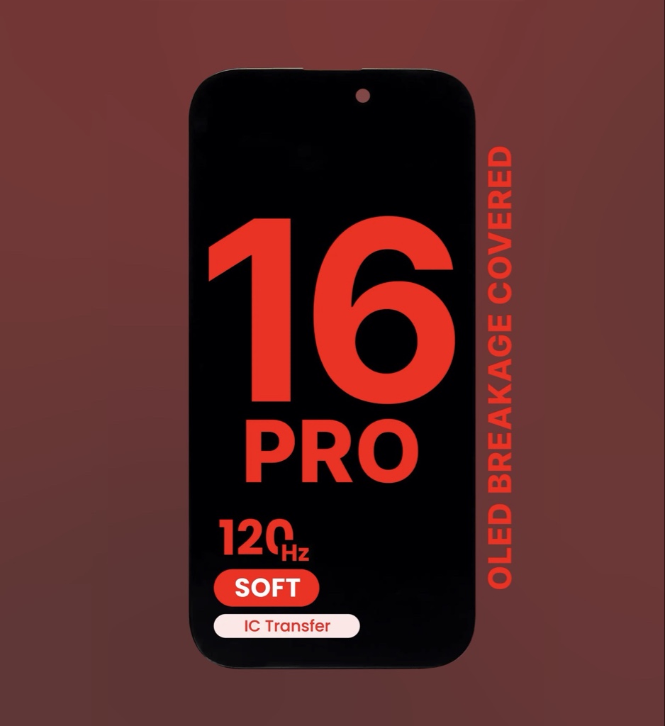 Pantalla IPhone 16 Pro Soft Oled X07 120 hz
