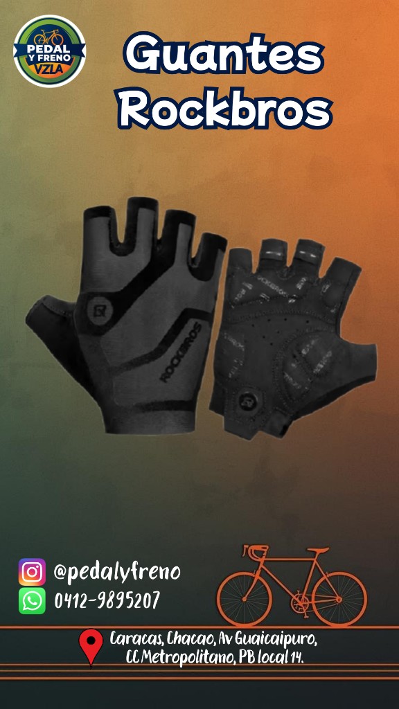 Guantes Rockbros S196BK
