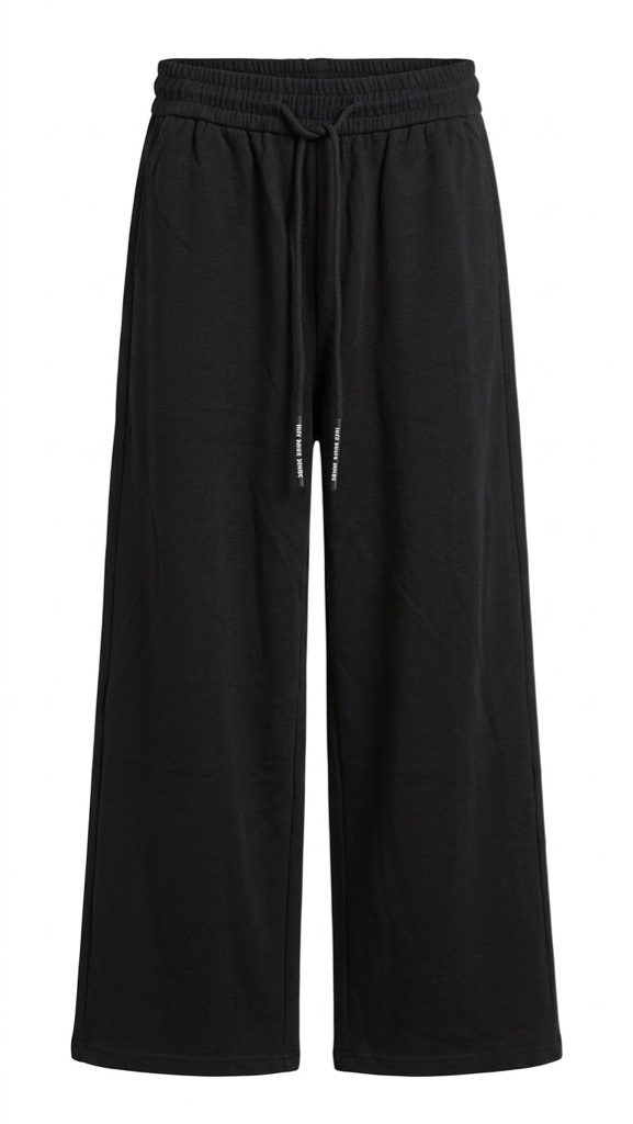 Pantalon Casual Negro Algodon L