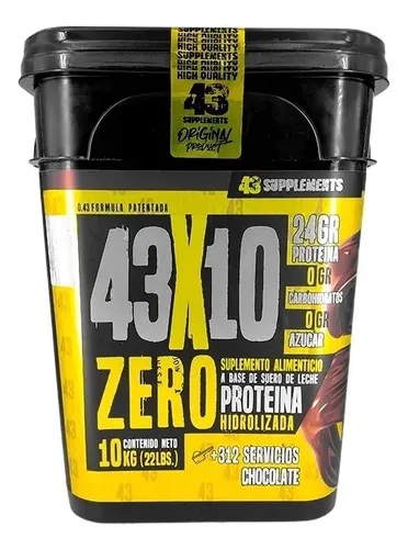 43 Zero Proteina Hidrolizada 10 kg
