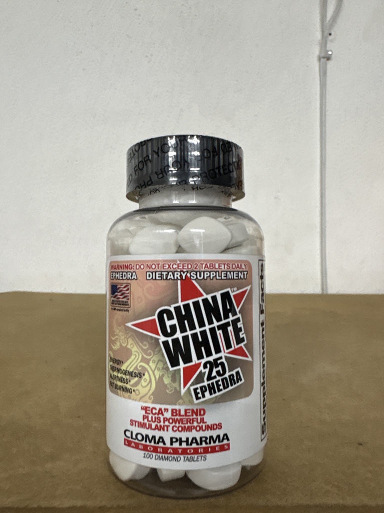 HTPChina White 25 Ephedra 100 caps