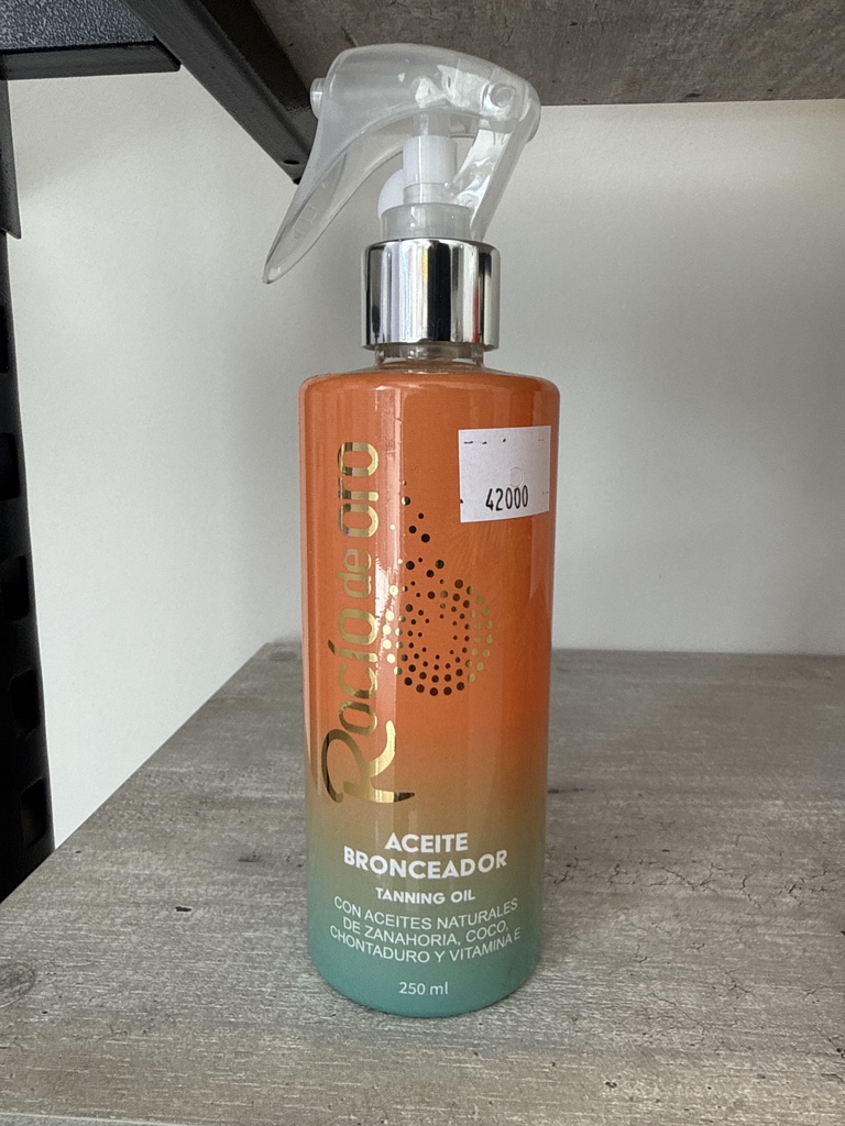 Aceite Bronceador De Zanahoria X 250 Ml