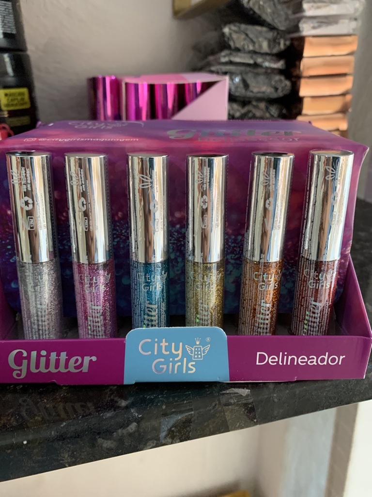 Delineador glitter