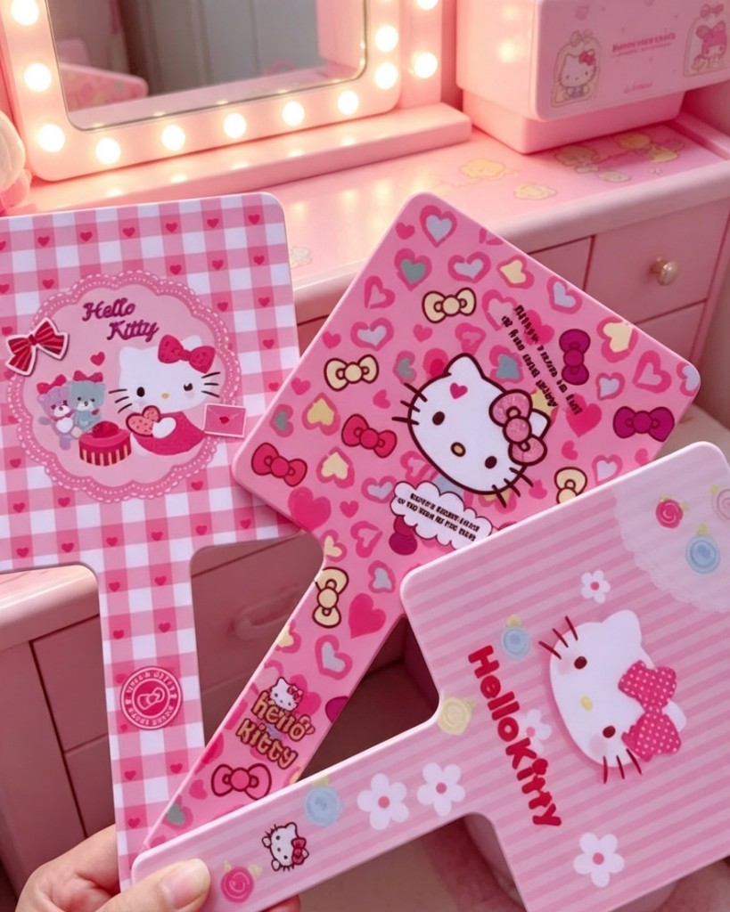 Espejo de mano Hello kitty