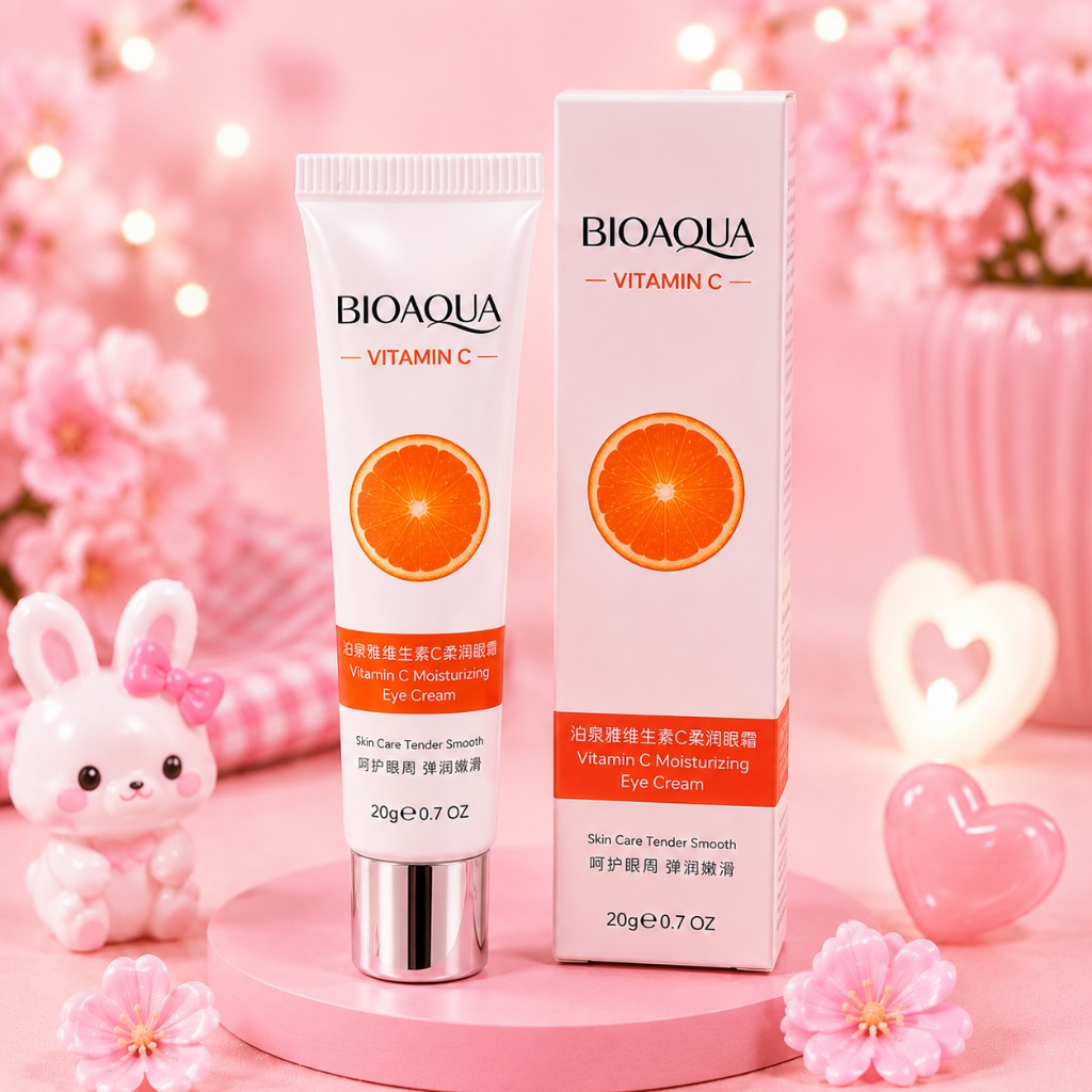 BIOAQUA crema de ojos vitamina C