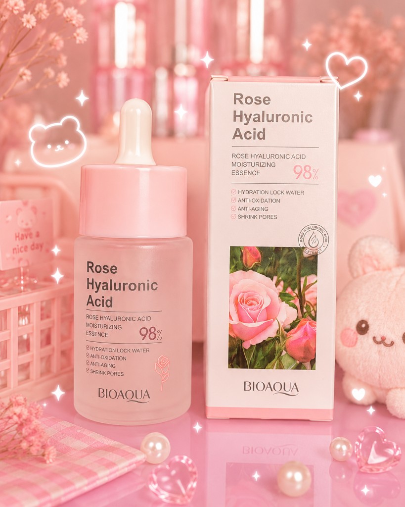 Serum de rosas y ácido hialurónico Bioqua