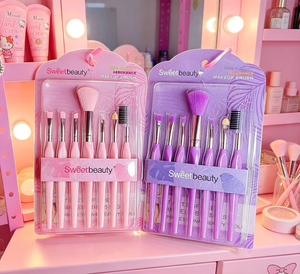 Kit de Brochas rosa