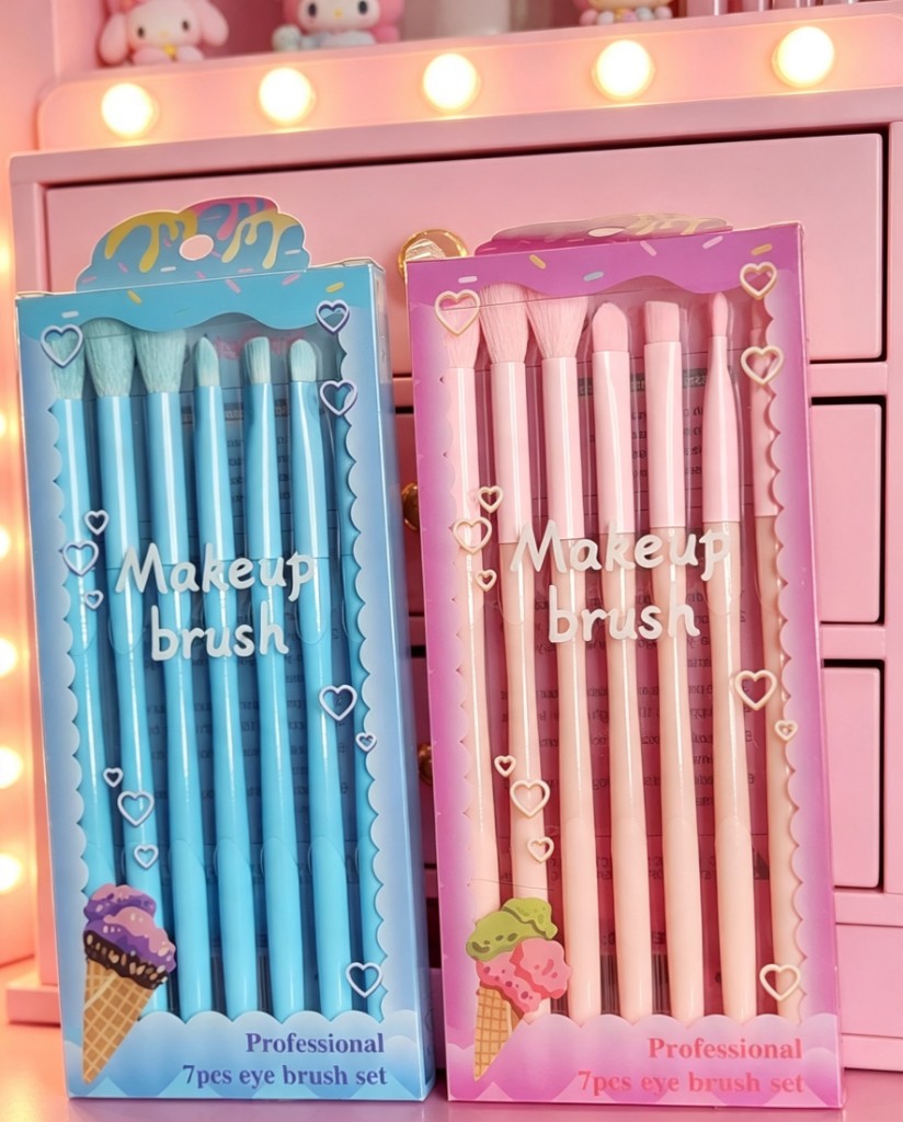 Kit de Brochas ojos x 6 pcs