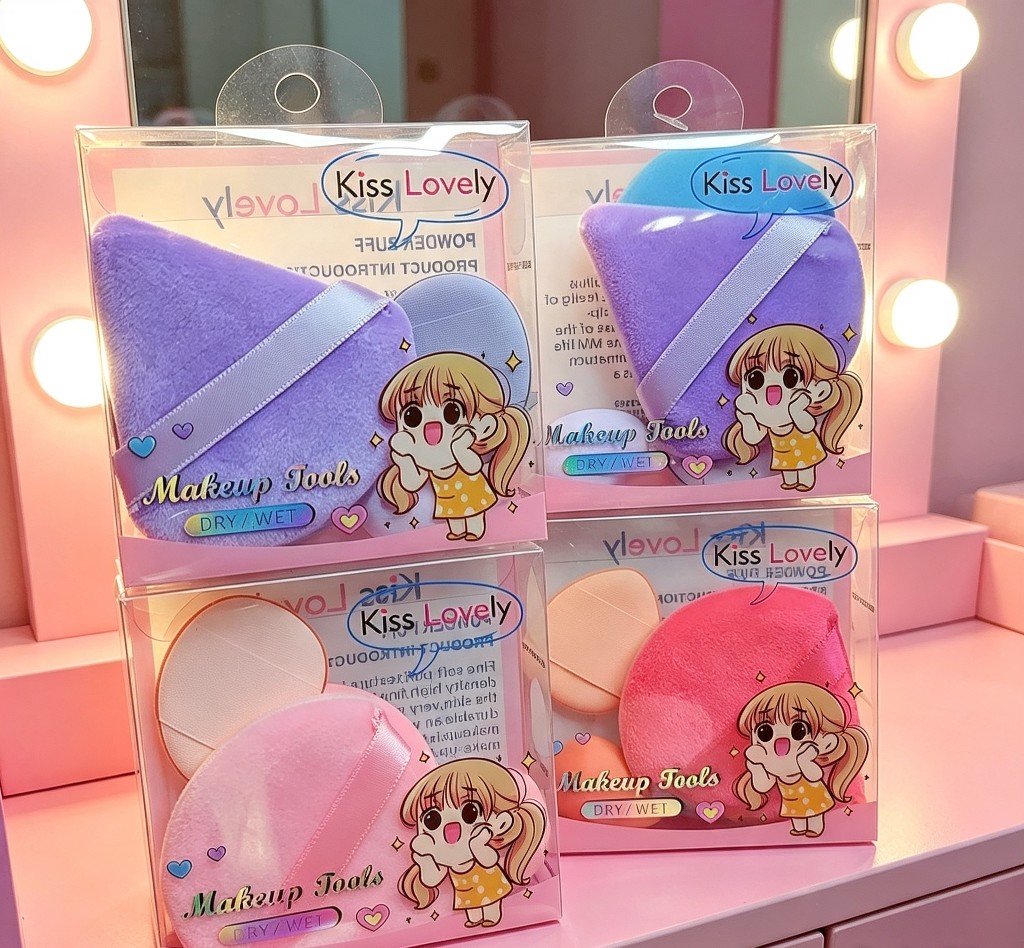 Kit de Borla para polvos