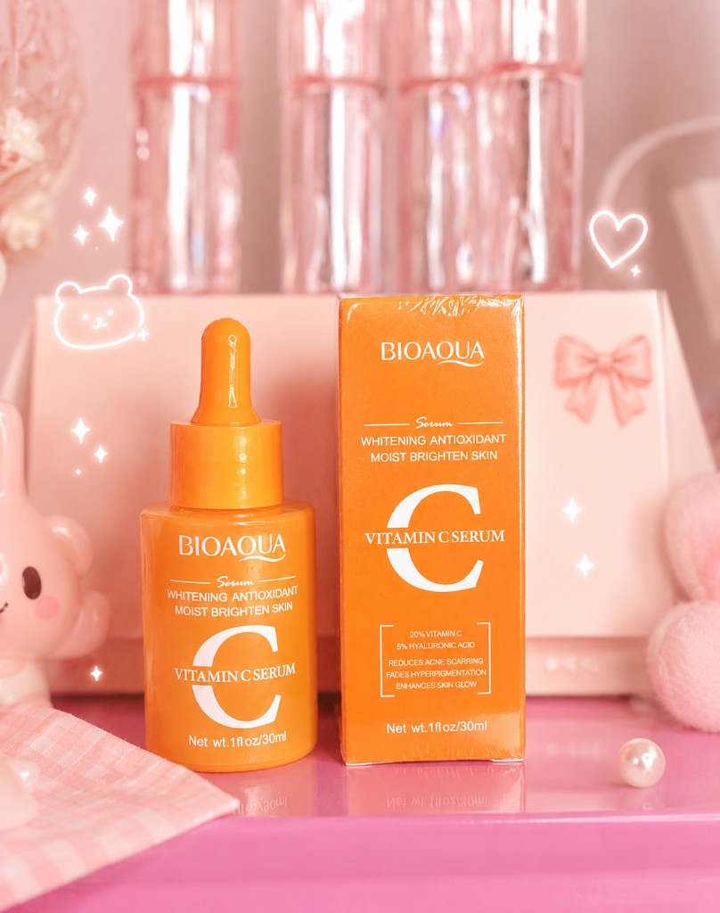 Serum Con ácido hyuloronico y vitamina C Bioqua