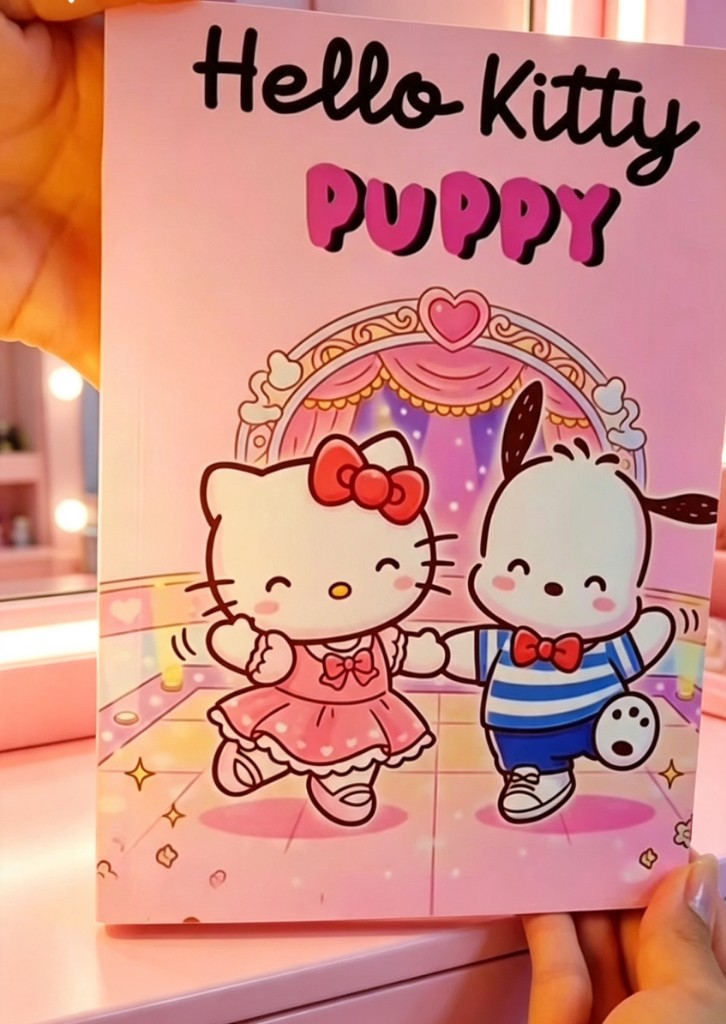 Agenda estampada Hello kitty 100 Hojas