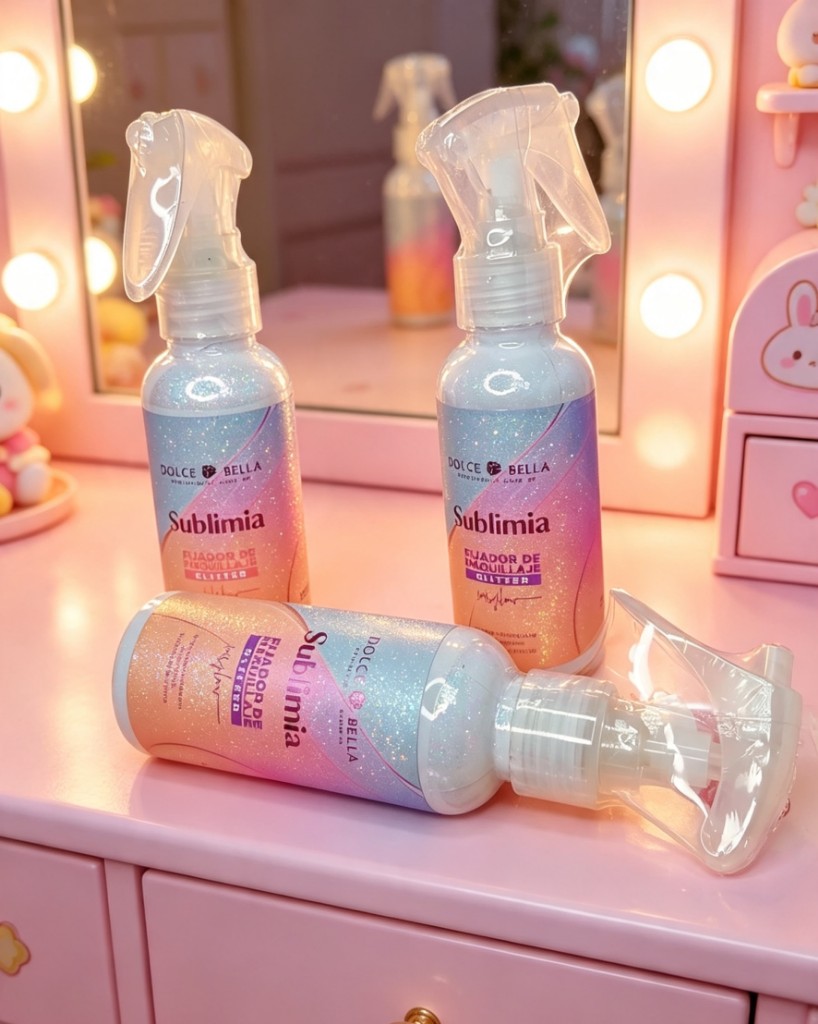 Fijador de maquillaje Glitter
