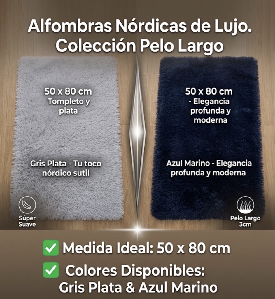 Alfombra nordica  50x80