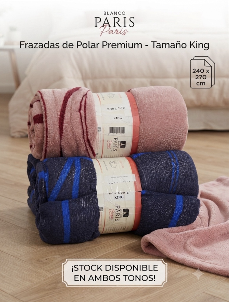 Blanco Paris polar premium king