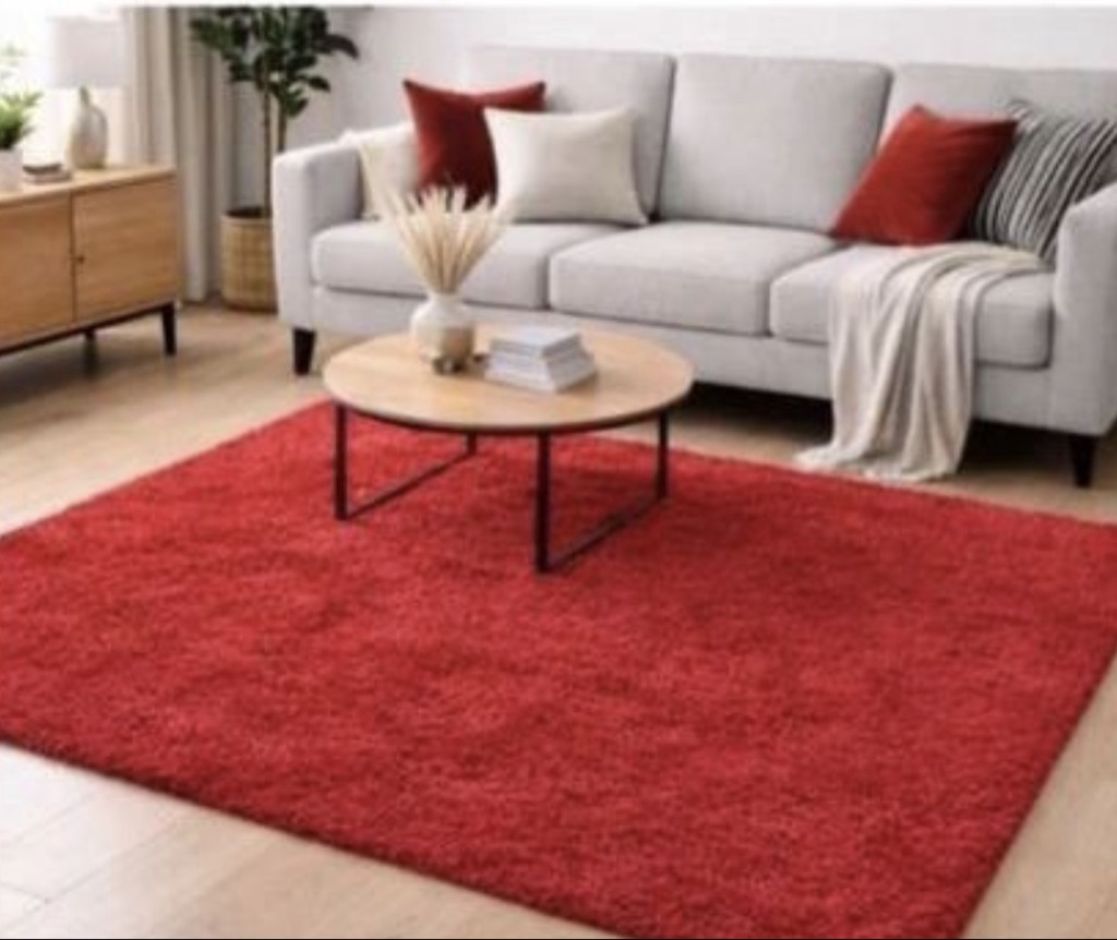 ALFOMBRA NÓRDICA ROJA