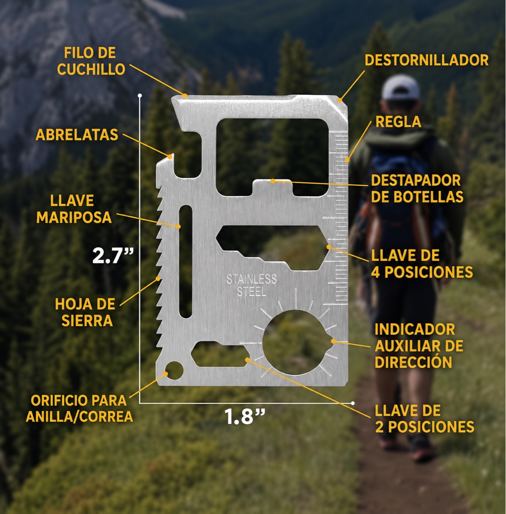 Herramienta de bolsillo