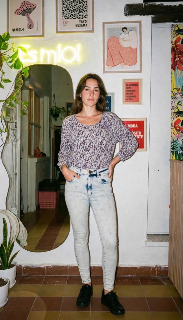 Pantalon jeans clarolas pepas talle 38