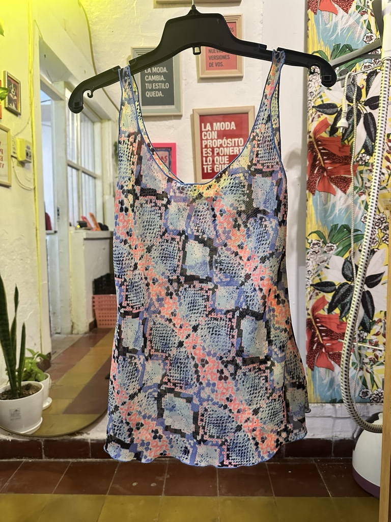 Musculosa estampada