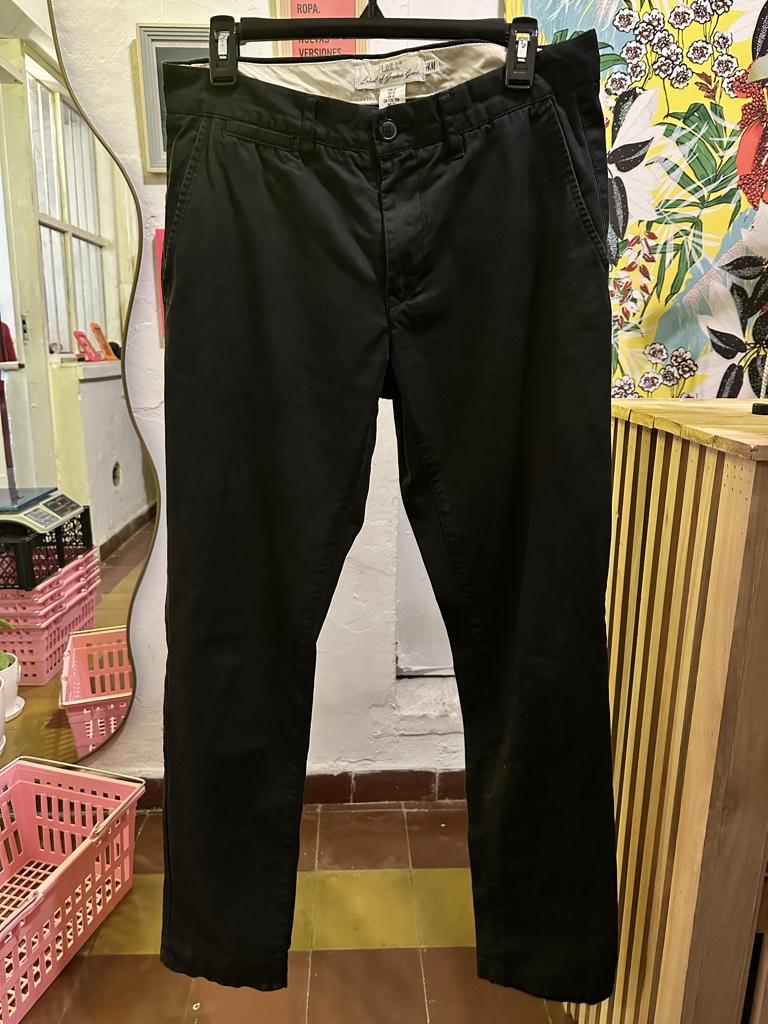 Pantalon H&M negro recto