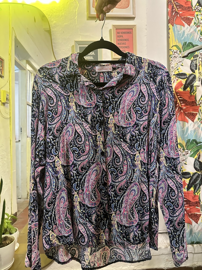 Laja Pujol blusa estampada