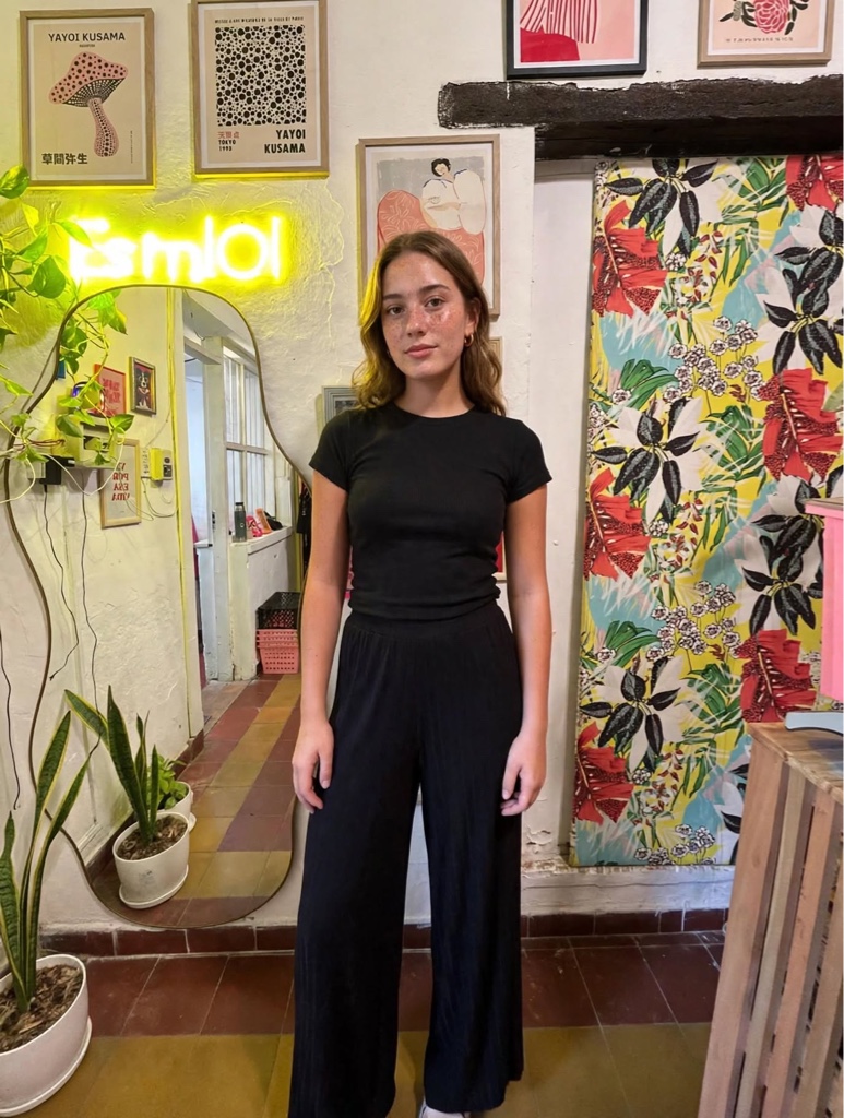 pantalon negro liviano T.M