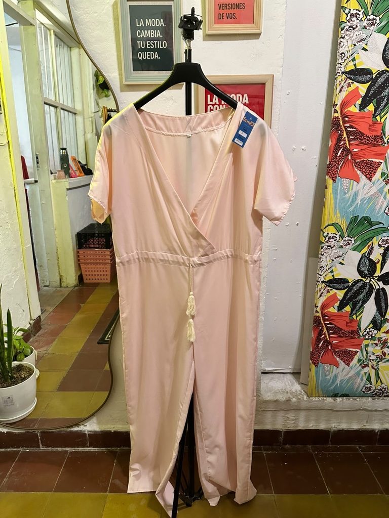 Mono rosa claro Talle S