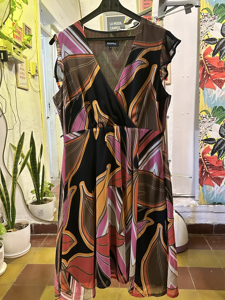 proriss vestido estampado