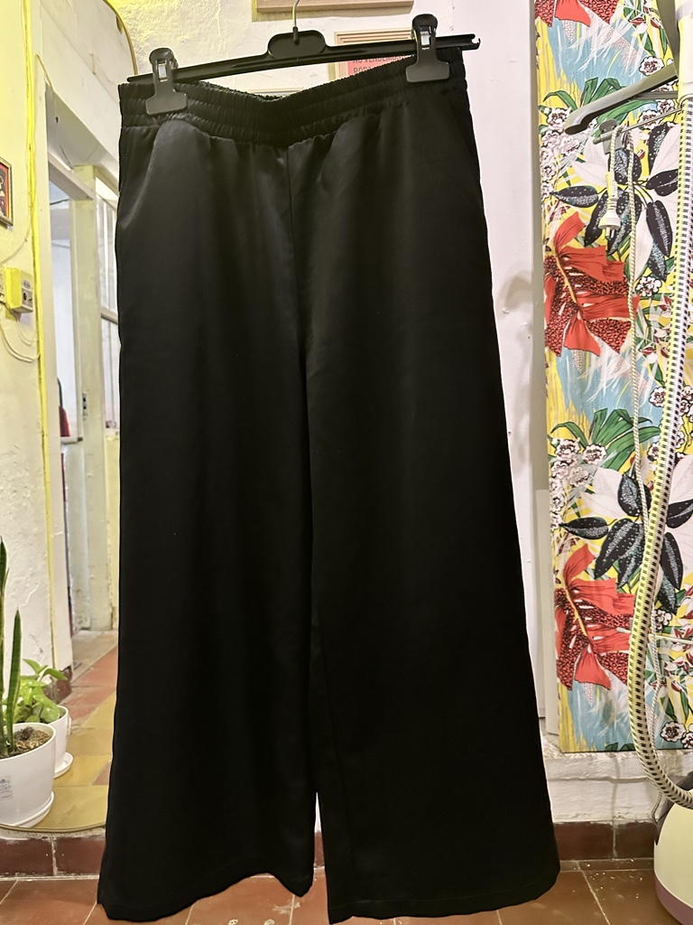 Pantalon negro recto
