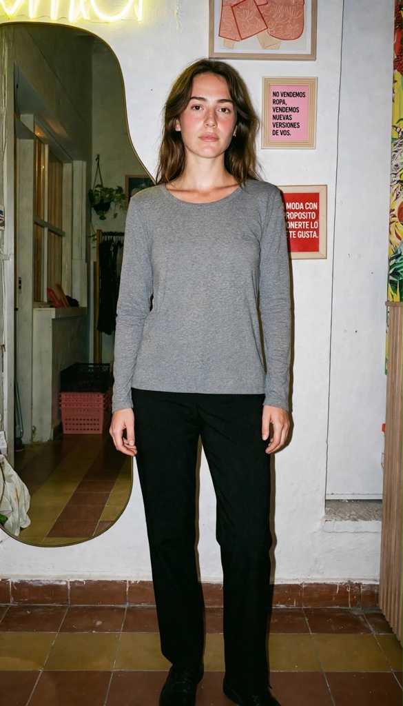 Yagmour remera gris