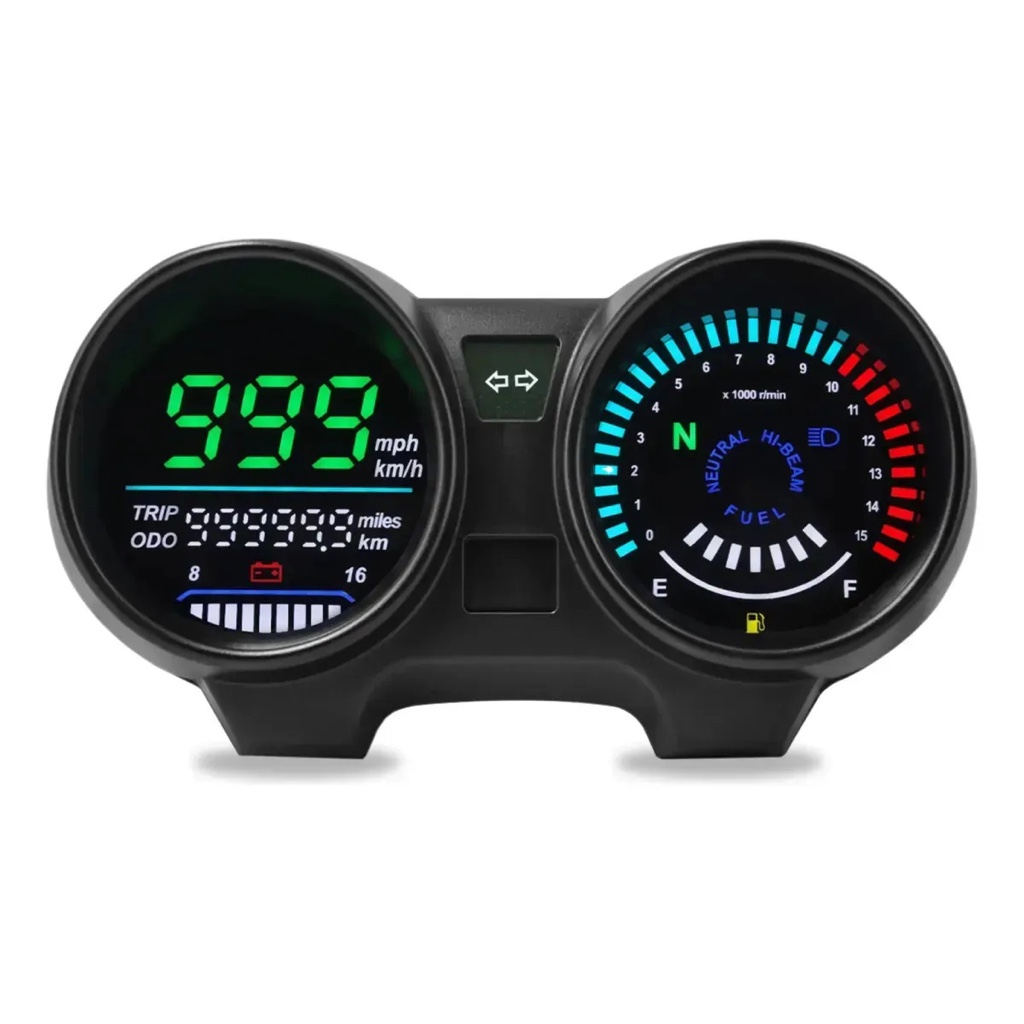 Painel Digital Stallion CG Titan 150 Sport 2004-2008 Fan 150 2009-2013