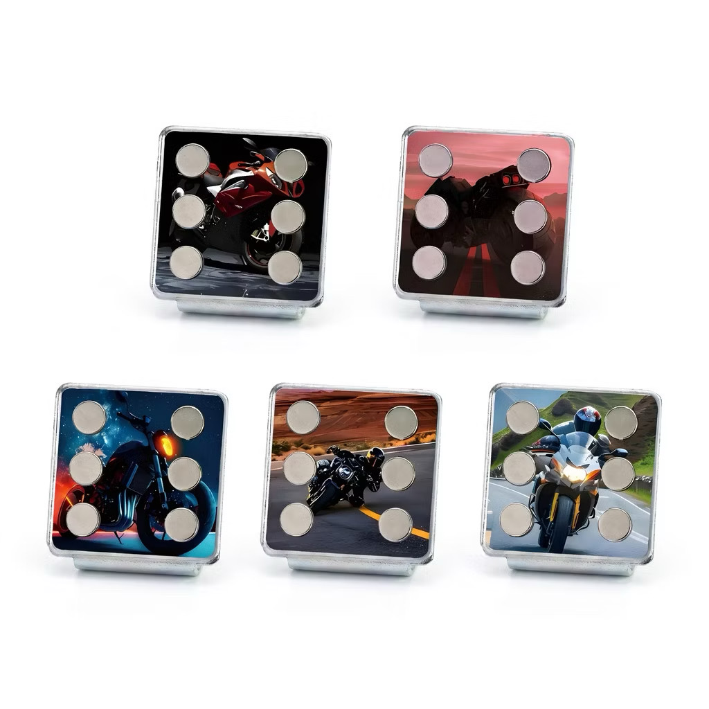 Suporte Celular Magnético 6 Imãs Moto Forte Seguro Universal Alta Velocidade