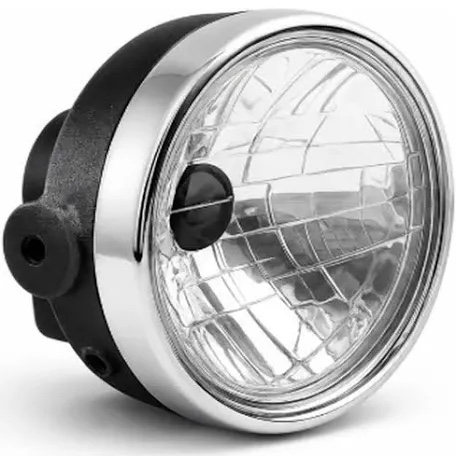 Farol Completo Aro De Ferro Cg Titan 150 2004 A 2008 / Fan 150 Ano 2004 A 2013