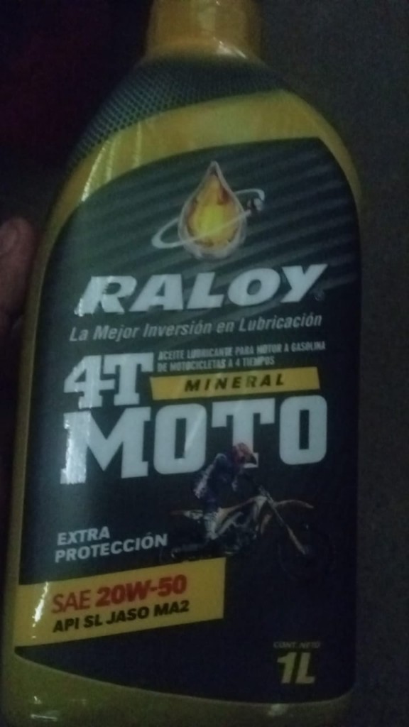 MOTOS Raloy 4T Mineral 20W-50 1L