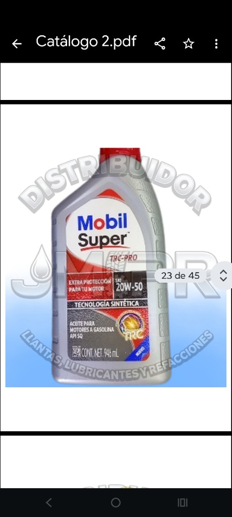MOBIL Super TRC 20W-50-15W40