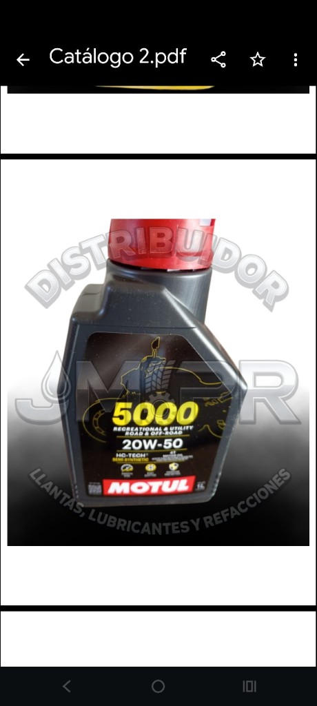 MOTUL 5000 20W-50