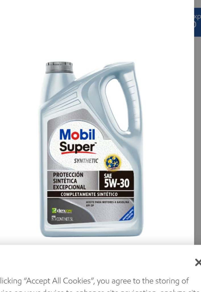 MOBIL SUPER SINTETIC 5W-30